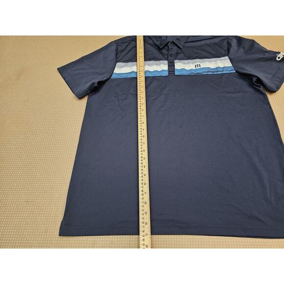 Travis Mathew Pullover Golf Polo Shirt Blue for Men, XXL Polyester - Picture 7 of 10